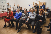 В переднем ряду  Наташа Орлова, Сергей Снетов, Алексей Латту, Лена 